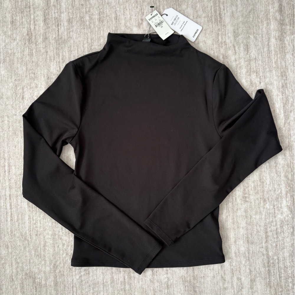 Express Black Contour Collection Top